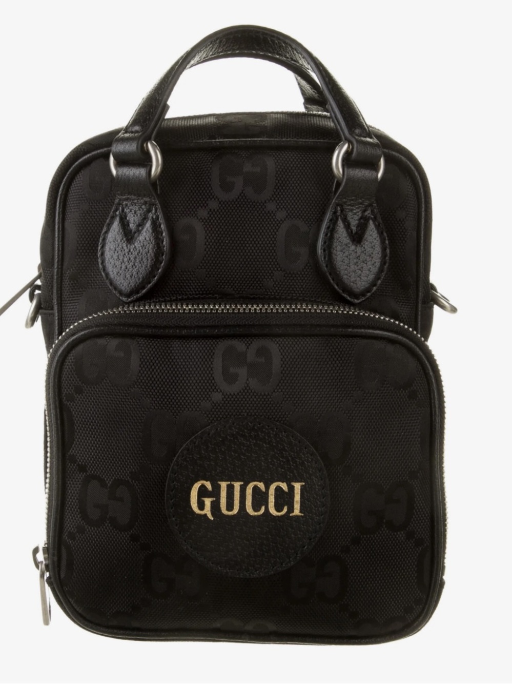 Gucci Black GG Nylon Off The Grid Shoulder Bag